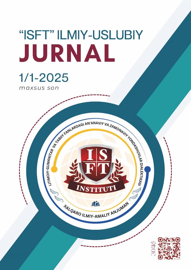 Scientific and methodological Journal "ISFT" (special issue) 1/1-2025